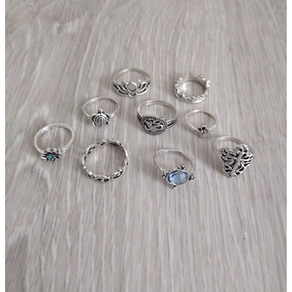 Fashion/Statment Rings Bundle(9) - Picture 2 of 7
